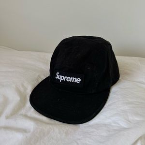 Supreme Black SUPNY-20 5 Panel (Brand New)
